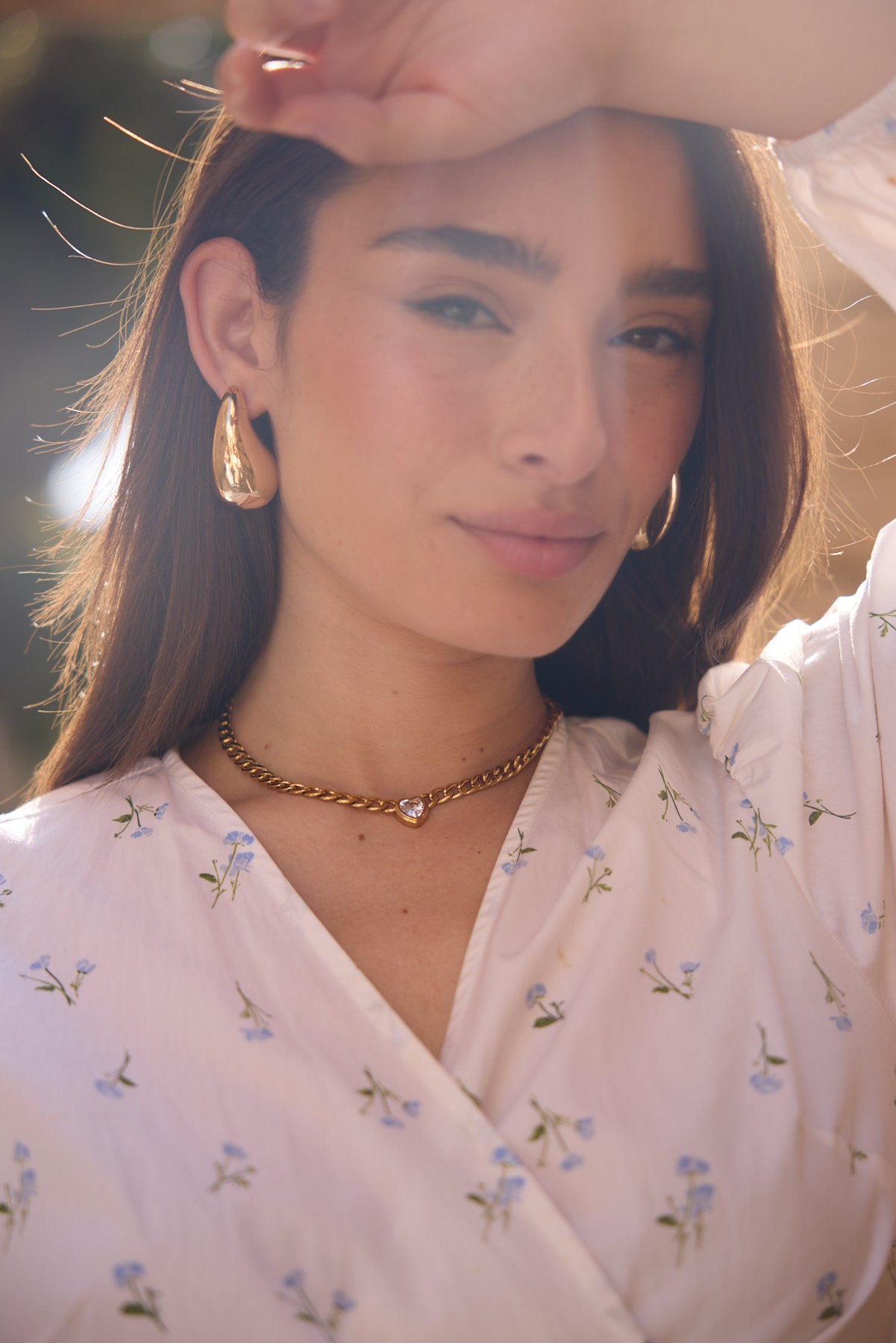 עגיל טיפה ענק