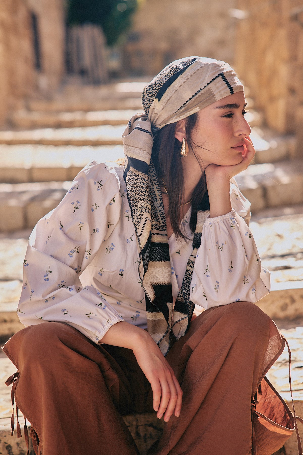 עגיל טיפה ענק