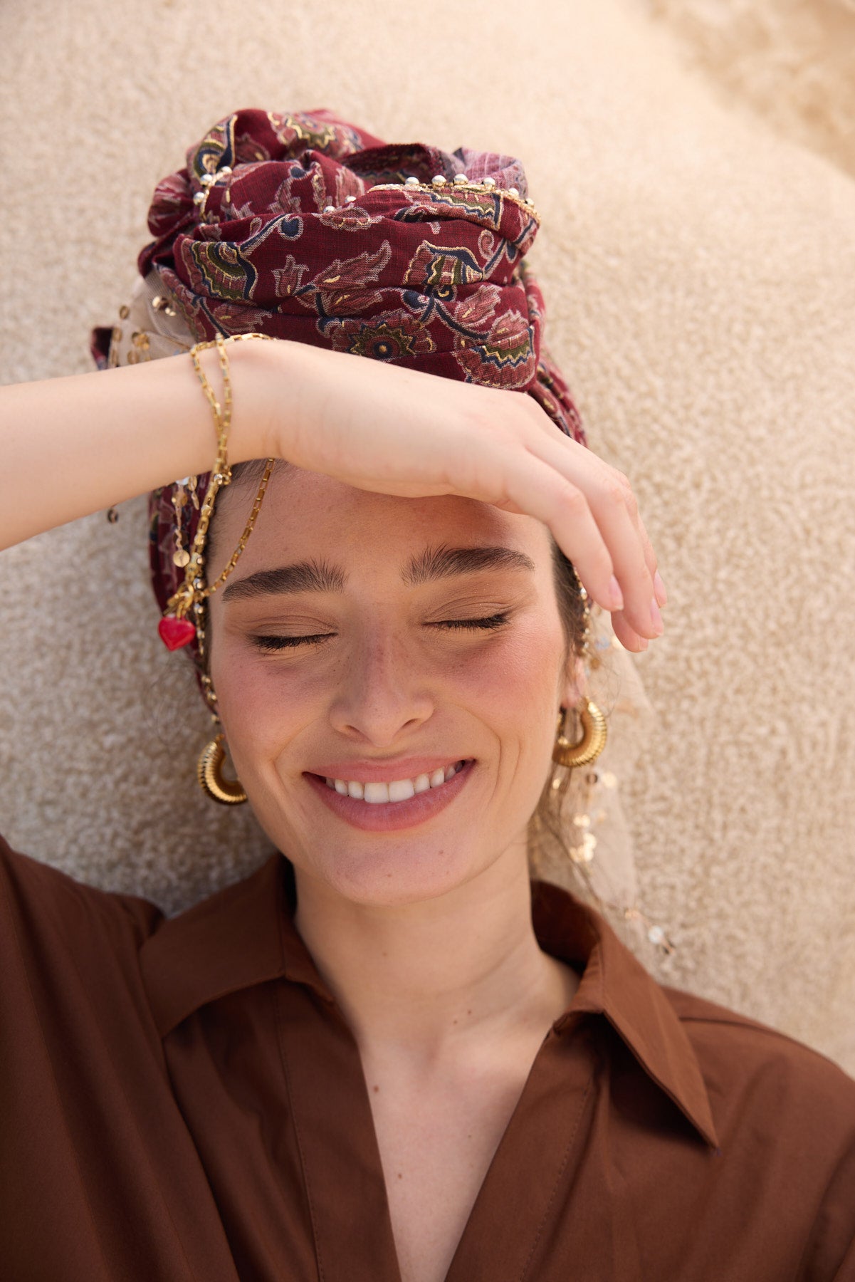 עגילי שבלול זהב