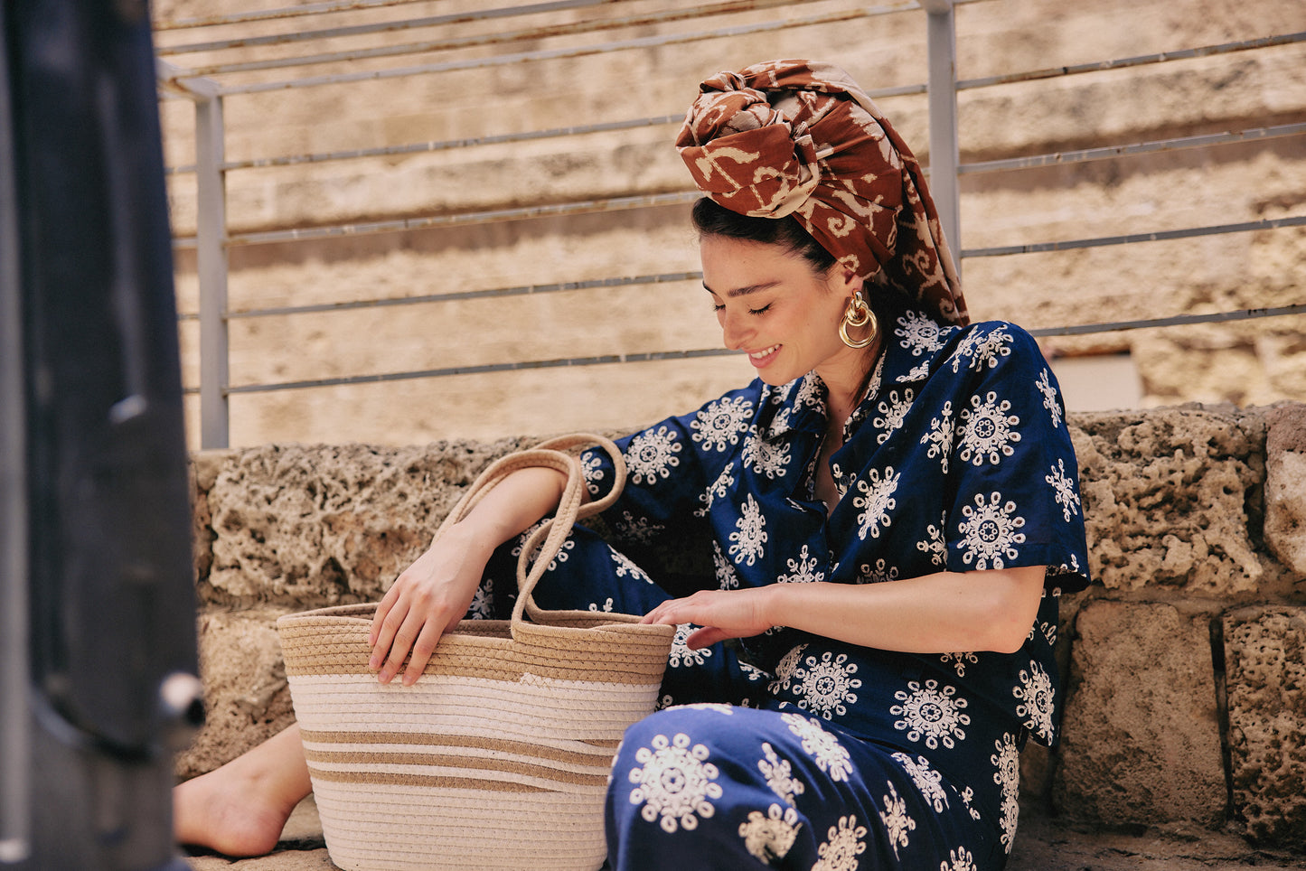 תיק חבלים בהיר