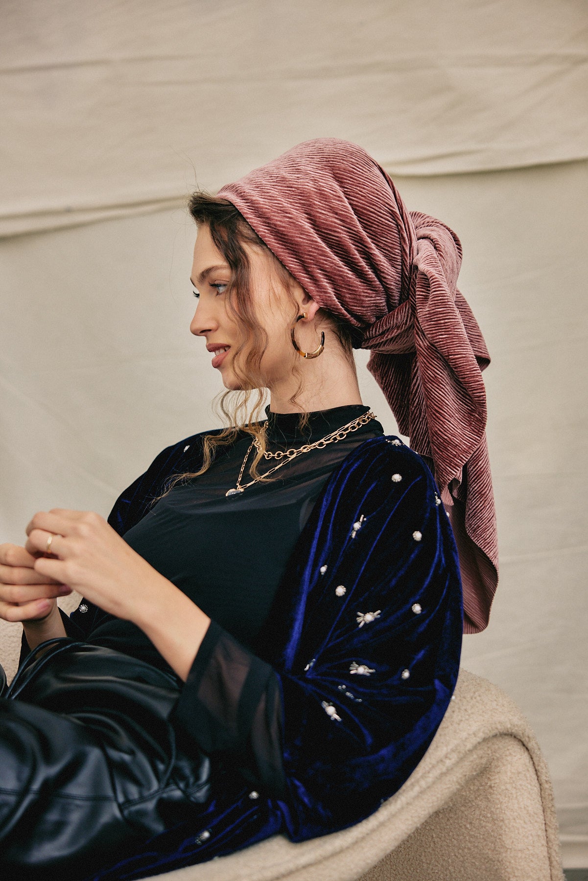 אפריקנה ורוד עתיק  (לונג)