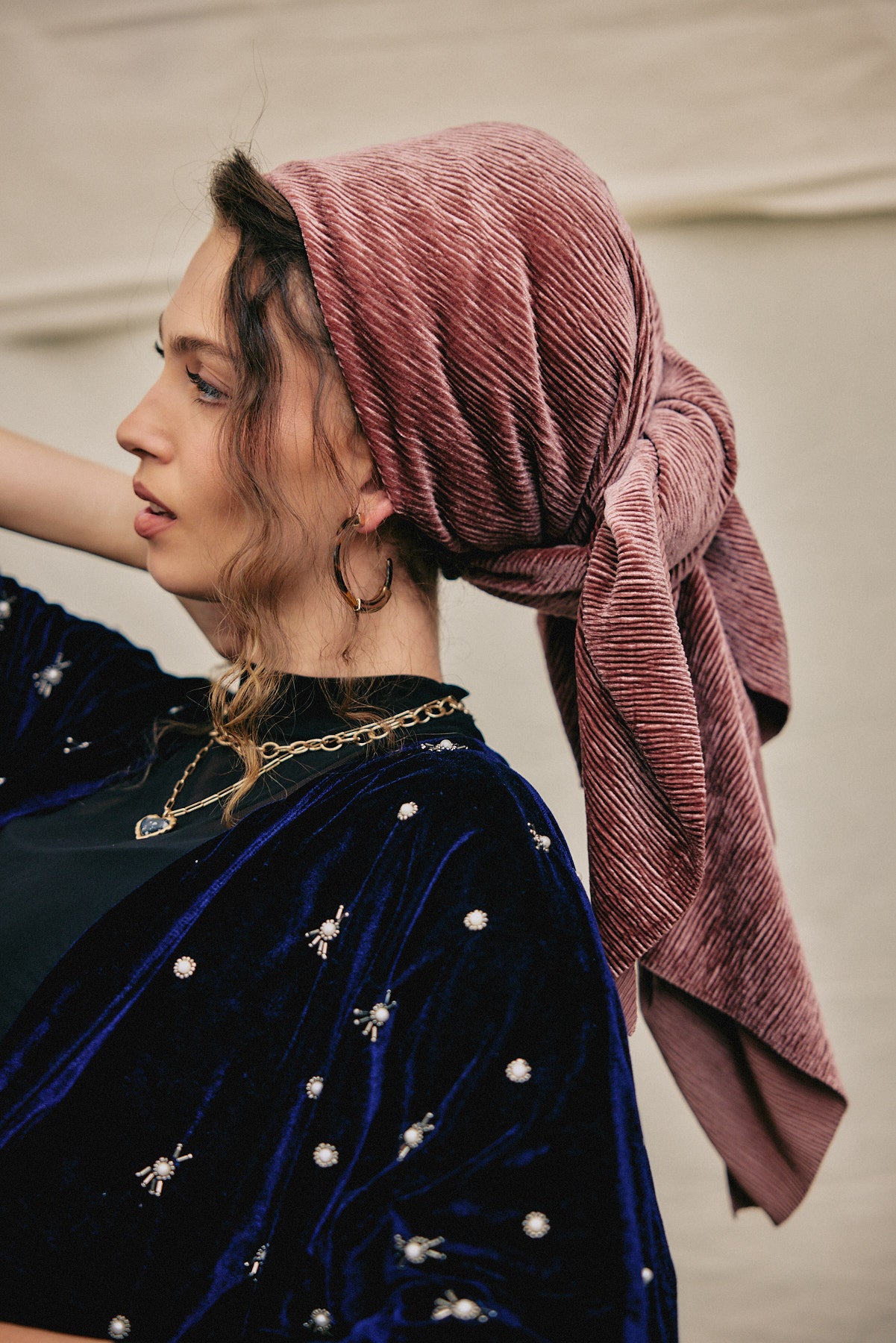 אפריקנה ורוד עתיק  (לונג)