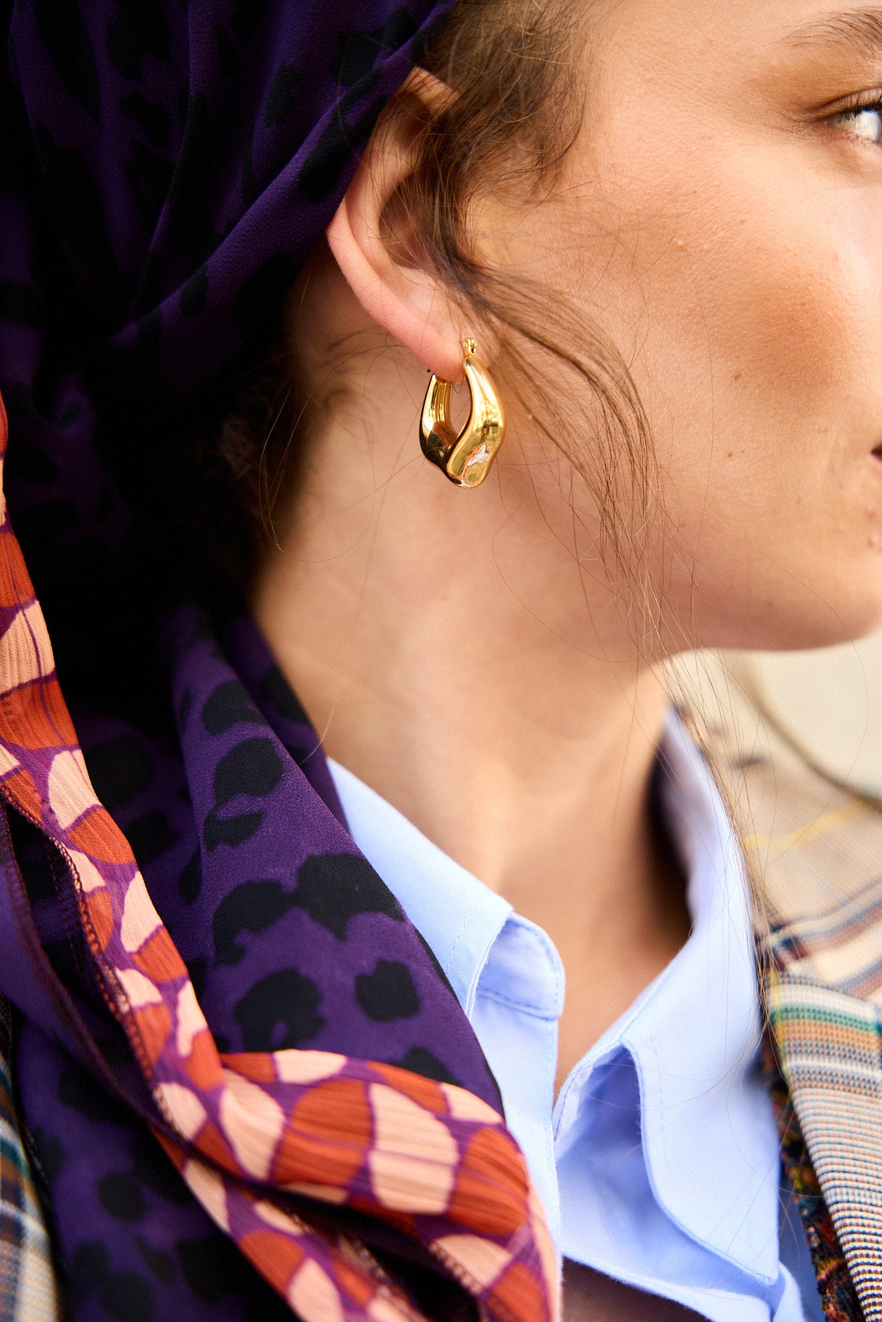 עגילי רוקוקו